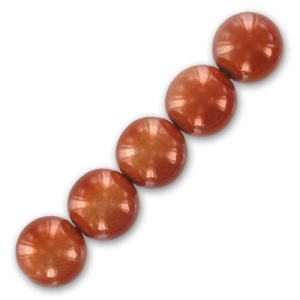 Miracle bead 10mm Topaz x1