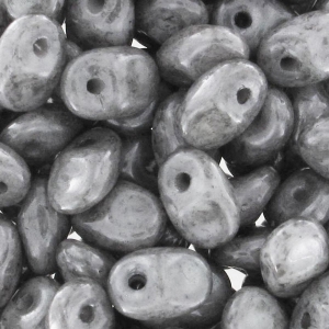 SuperUno 2.5x5mm Opaque Grey Ceramic Look x10g