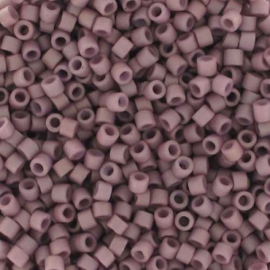 Miyuki Delica 11/0 DB0379 - Mat Opaque Dusty Mauve Luster