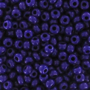Preciosa Seed beads 11/0 2 mm - Cobalt Opaque x20g