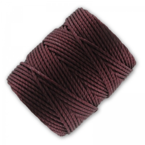 C-Lon Tex 400 Bead Cord 0,90mm Black Currant x 35m