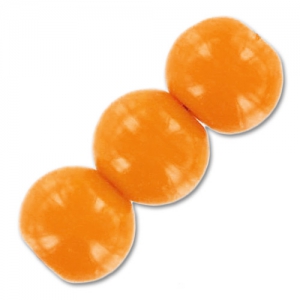 Rounds 6mm Orange x15