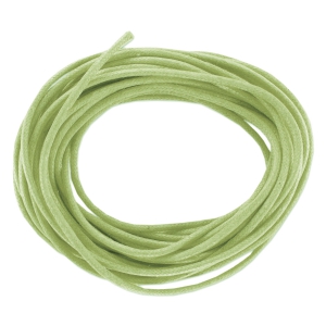 Cotton waxed cord 2mm Pistachio x5m