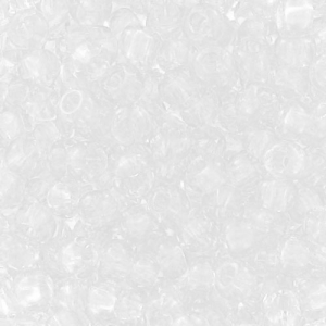 Preciosa Seed beads 11/0 2 mm - Crystal mat x20g