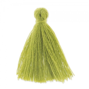 Cotton tassel 27-30mm Olivine