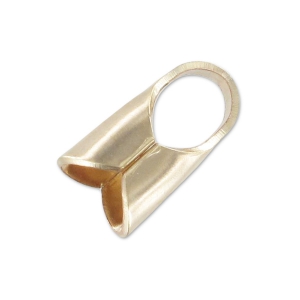 Terminators for 3mm cord Gold filled x2