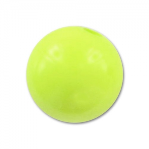 Polaris round bead Opaque 10mm Green Anise x1