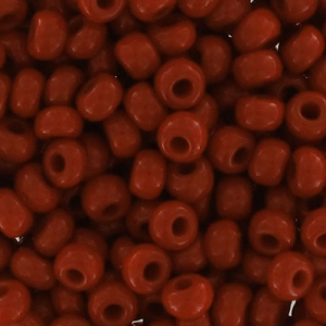 Preciosa Seed beads 9/0 2.5 mm - Opaque Light Chocolate x20g