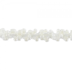 Pearl  cord 5mm Ivory pearl x1m