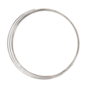 Memory bracelet, 66 mm to 79 mm - Stainless steel, 5 wraps