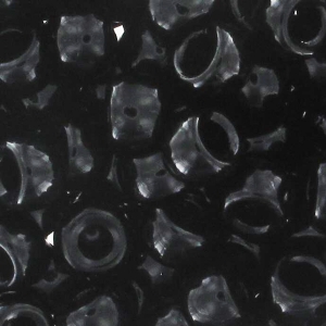Matubo 7/0 Seed Beads - 3.5 mm Jet x 10 g