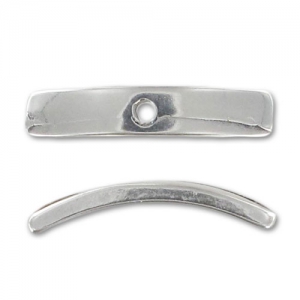 Arc spacer 19 mm Antique Silver Plating x4