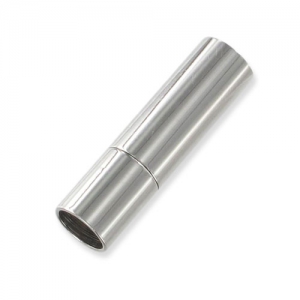 Clip clasp for 4mm cord Stainless steel 304L x1