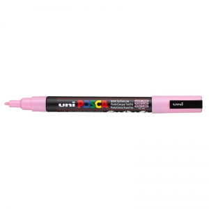 Marker Posca bullet tip fine 1.3 mm light pink