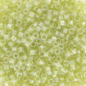 Miyuki Delica 11/0 DB0903 - Spkl Celery Lined Crystal