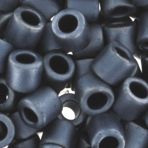 Miyuki Delica 8/0 DBL0301 - Matte Gunmetal