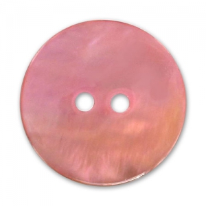 Mother-of-Pearl Button 20mm Light rose x1