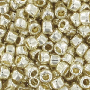 Toho Seed beads 15/0 TO15RPF558 - PF Galvanized Aluminium