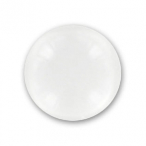 Glass Magnifying cabochon 8mm Crystal