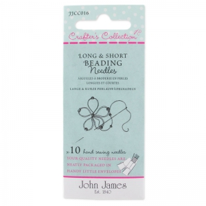 Assortment of bead embroidery needles size 10 and 12 x10