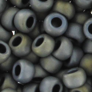 Toho seed beads 8/0 TO8R613 - Mat Iris Gray x8g