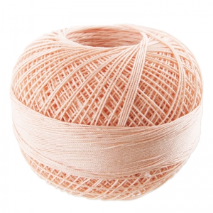 cotton yarn Lizbeth size 40 Light Peach n°630 x274m