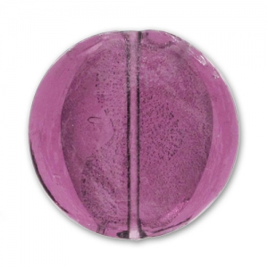 Grand Silver foil puck 35mm Amethyst x1