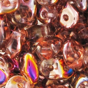 SuperDuo 2.5x5mm Rosaline Sliperit x10g