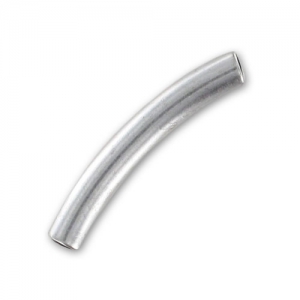 Silver-colored Tube 27x4mm x1