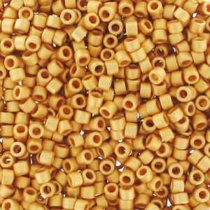 Miyuki Delica 11/0 DB0331 - Matte 24kt Gold Plated x5g