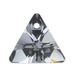 PureCrystal Triangle pendant 6628 16 mm Crystal Silver Night