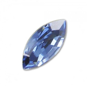 PureCrystal Navette 15x7mm Denim Blue