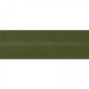 Polycotton ribbon 20mm Khaki x 1m