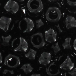 Toho seed beads 8/0 TO8R0049 - Opaque Jet x8g