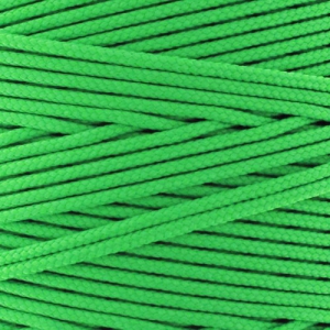 Braided nylon thread 1.1mm Green Fluo x1m