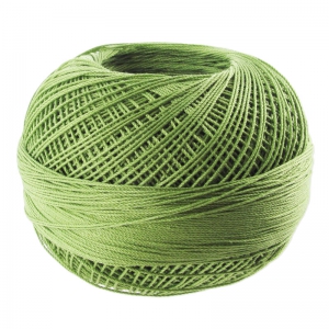 cotton yarn Lizbeth size 40 Medium Leaf Green n°684 x274m
