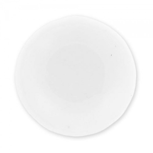Ceramic saucer 19mm White x1