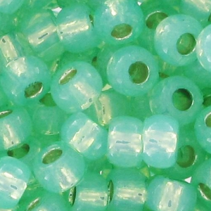 Toho seed beads 11/0 TO11RPF2103 - PF Milky Peridot SL
