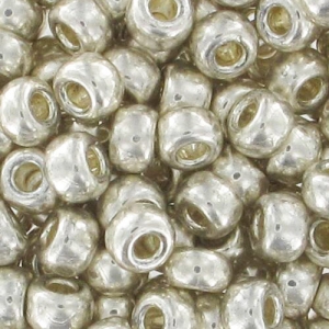Miyuki Seed beads 8/0 1051 - Galvanized Silver x8g