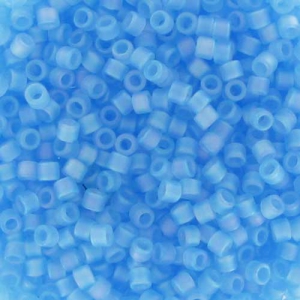 Miyuki Delica 11/0 DB0861 - Matte Transparent Aqua AB