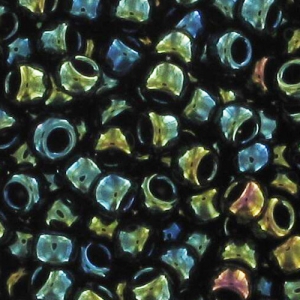 Toho Seed beads 15/0 TO15R84 - Metallic Iris Green Brown x8g