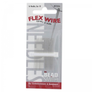 Beading needle Size Flex Wire Size 10 40 mm x16
