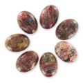 Oval cabochon 18x13mm Leopardskin