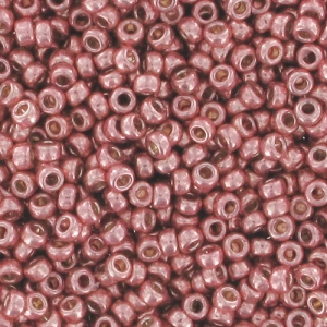 Miyuki Seed beads Duracoat 15/0 4209 - Galvanized Dark Coral x8g