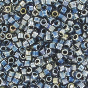 Miyuki Delica 11/0 DB0544 - Blue Gold Iris (Was DB0511) x5g