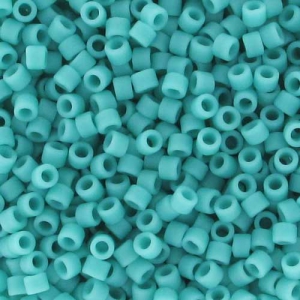 Miyuki Delica 11/0 DB0759 - Matte Opaque Turquoise Green