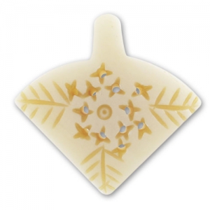 Pendant bone 34mm Natural x1