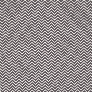 Fabric Zigzag - black x10cm - Perles & Co