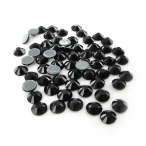 Hotfix rhinestones 4mm Jet x1440