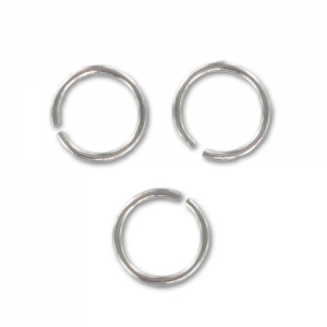 Jumprings open  4x0.4mm 304 Stainless steel x50